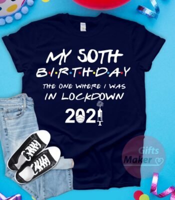 Birthday TShirt blue